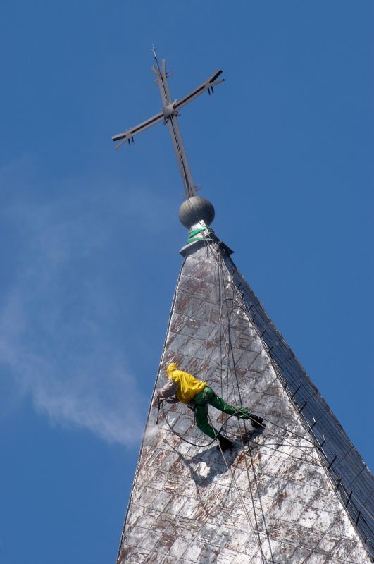Church Roof Repair in Spring